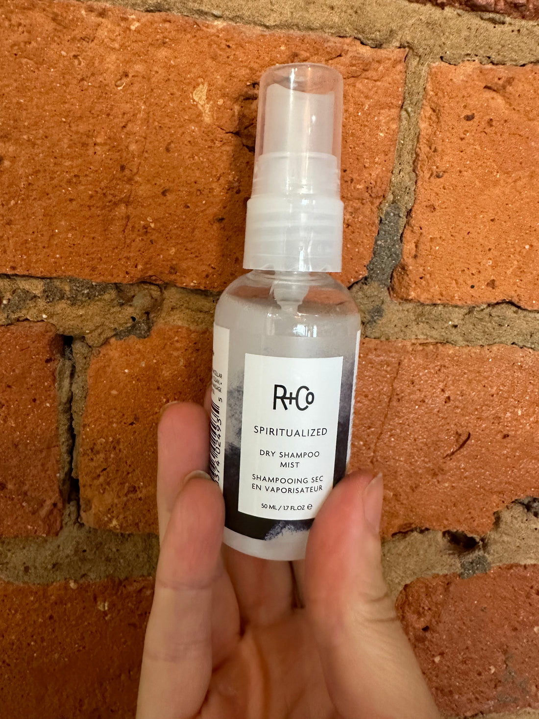 Spiritualised dry shampoo - travel size
