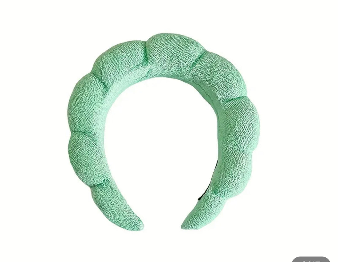 Aqua bubble head band