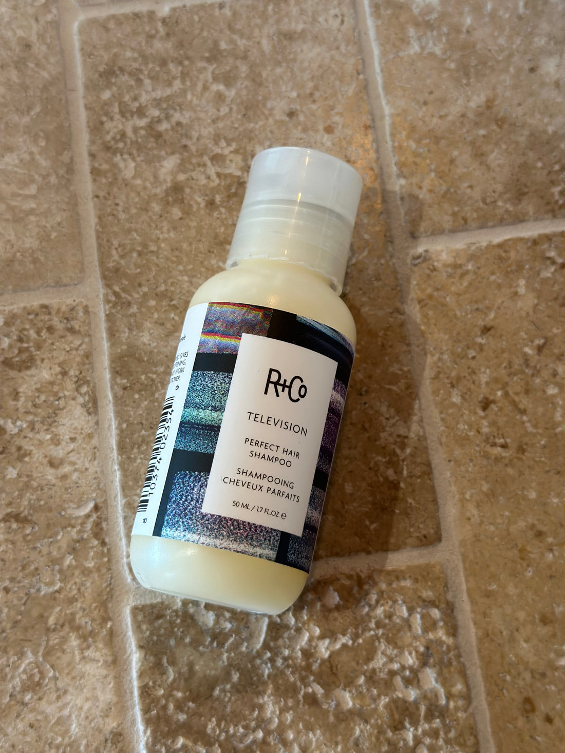 r&co television shampoo  - travel